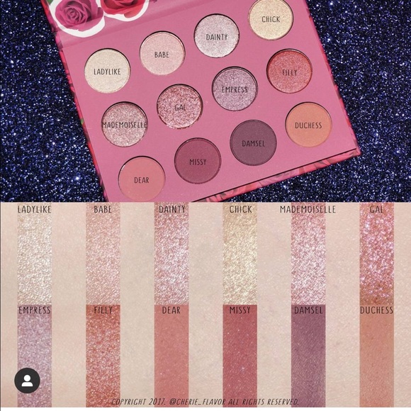 Karrueche x Colourpop “Fem Rosa” Palette - Picture 2 of 6